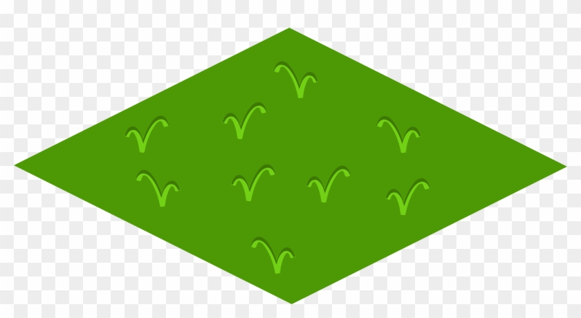 Grass - Isometric Floor Tile #25334