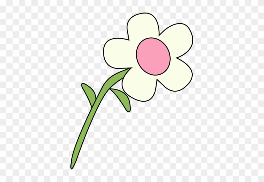 Single White Flower - Natural And Manmade Resources #25417