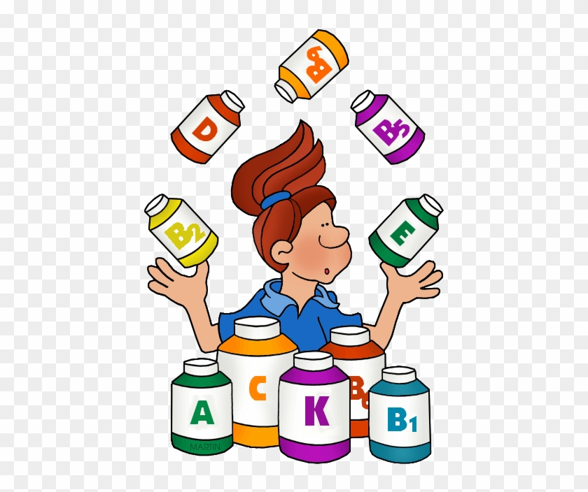 Vitamins - Vitamins Clipart #25422