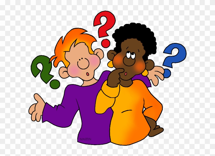 Questioning - Phillip Martin Clipart Question #25529