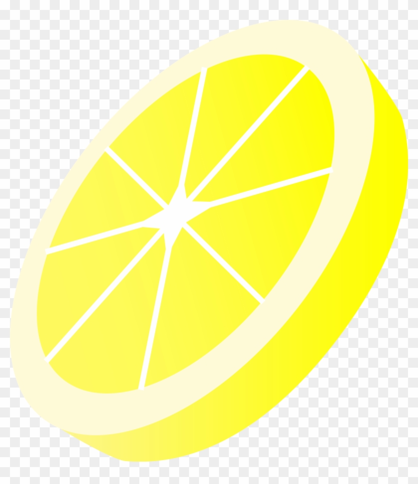 Lemon Clip Art Vector Lemon Graphics Image 8 - Circular Objects Cartoon Hd #25549
