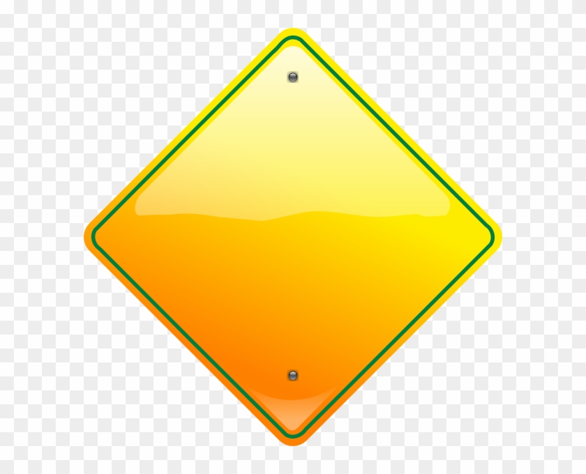 Blank Stop Sign Clipart - Blank Yield Sign Clipart #25570