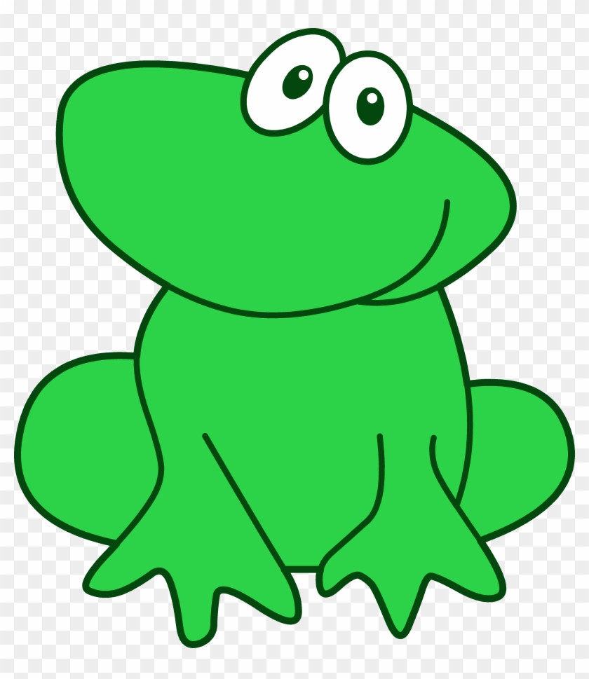 Cute Little Green Frog - Imagenes De Color Green #25617