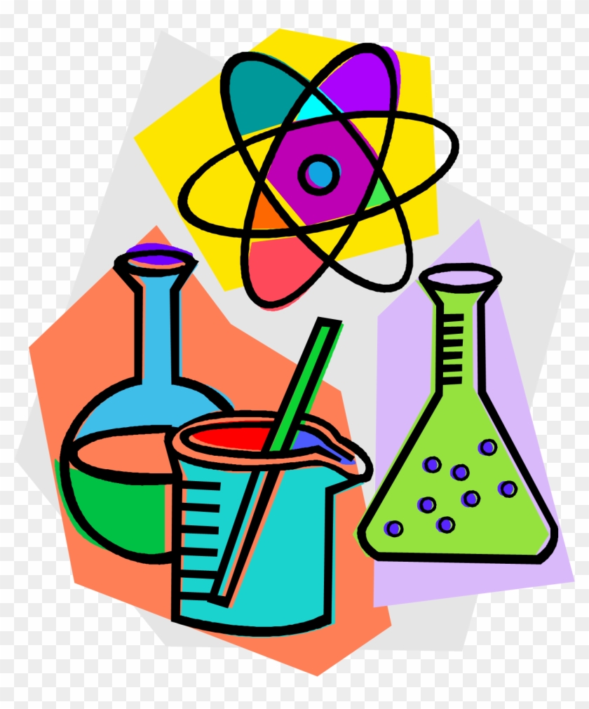 Chemistry Laboratory Chemical Reaction Clip Art - Science Clip Art #25609