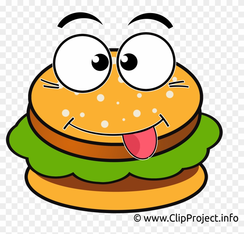 Burger Clip Art - Hamburger Cartoon Clipart #25650