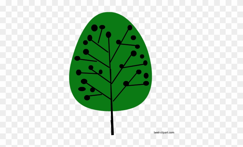 Cute Green Tree Free Clip Art - Clip Art #25690