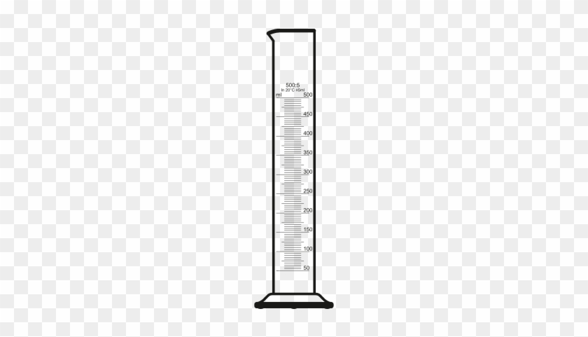 Graduated Cylinder Clipart - 10 Ml Graduated Cylinder Png #25793