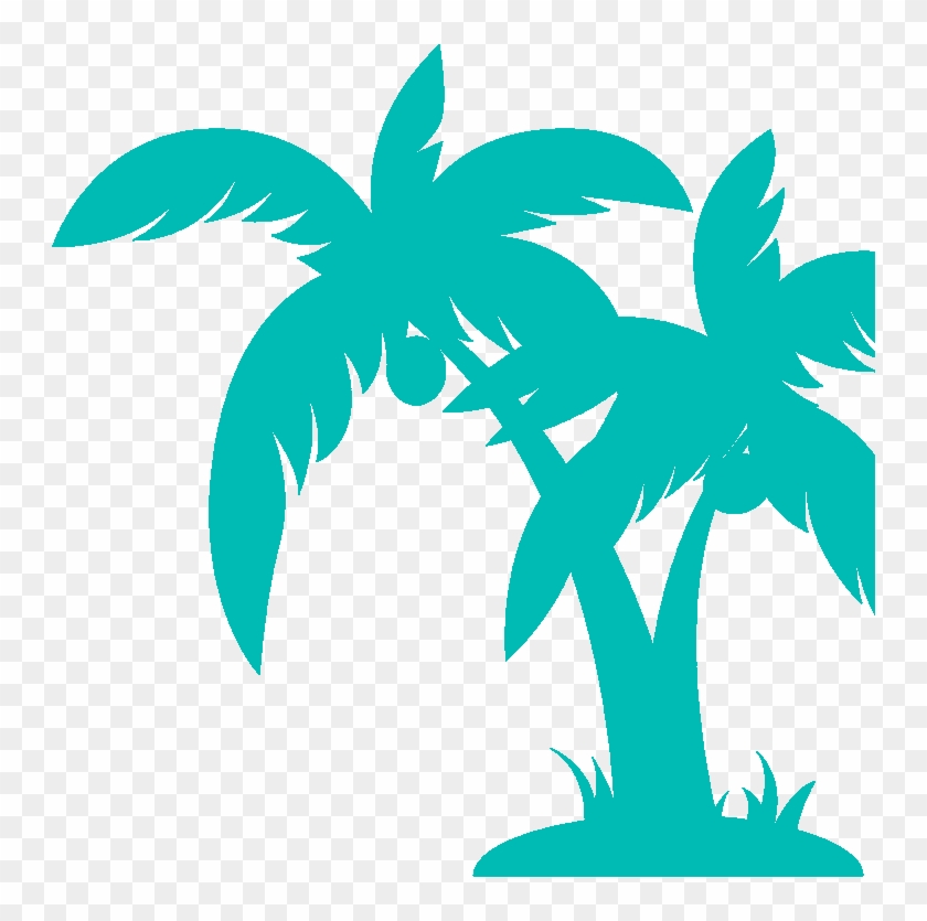 Palm Trees Clipart Black And White #25812