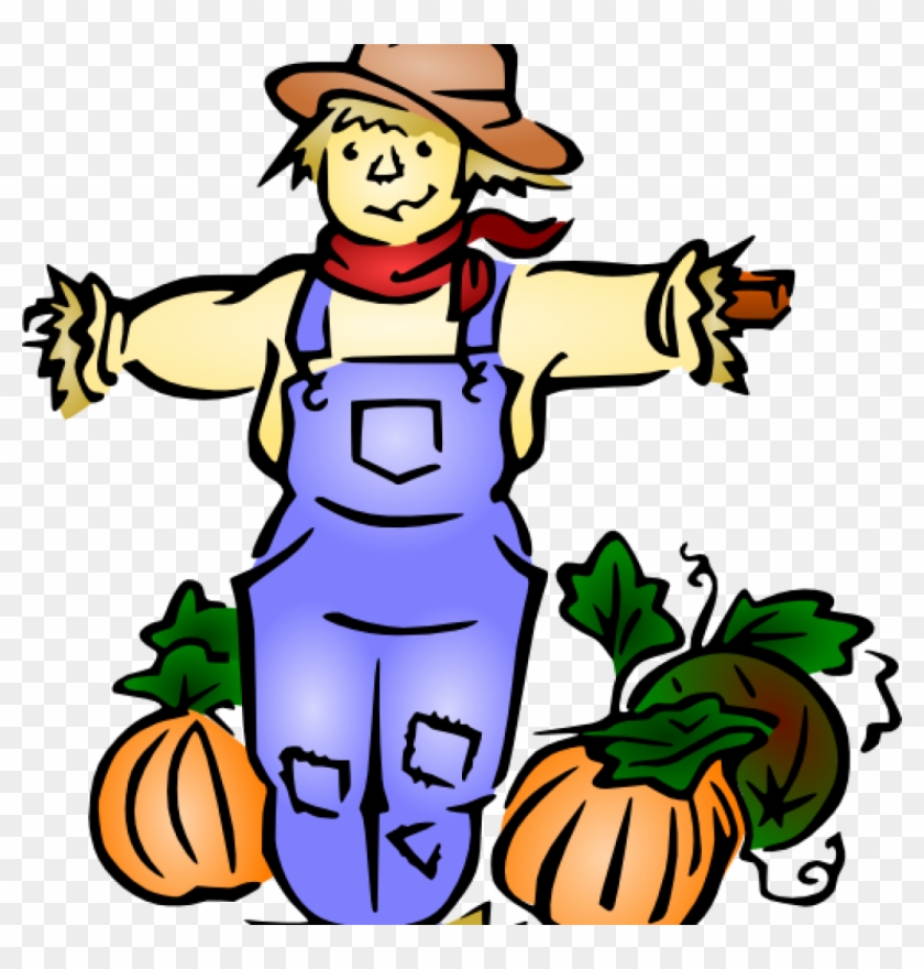 Scarecrow Clipart Scarecrow Clip Art At Clker Vector - Fall Harvest #25839