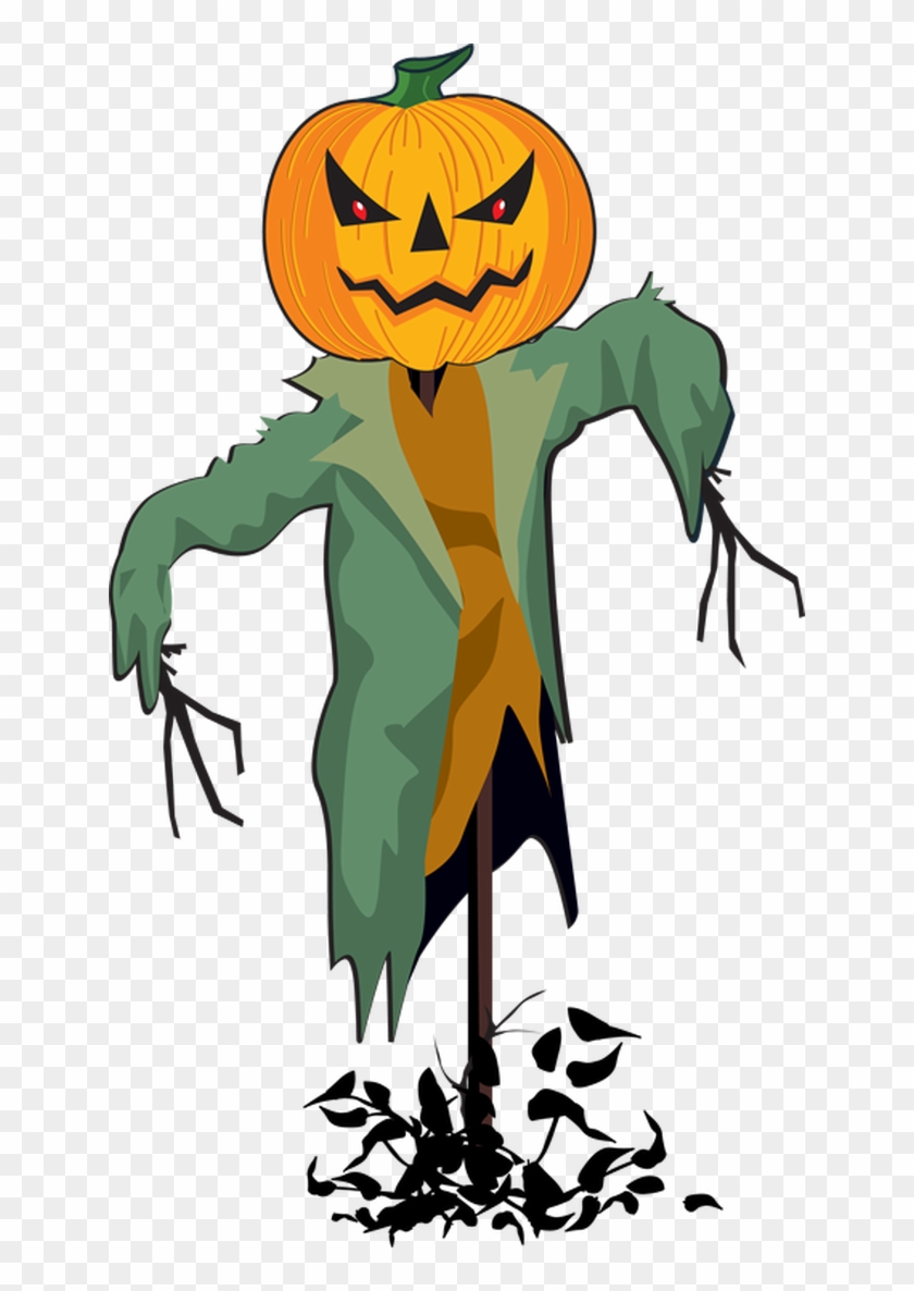 Scarecrow Clip Art Graphics Free Clipart Images Clipartcow - Halloween Scarecrow Clipart #25876