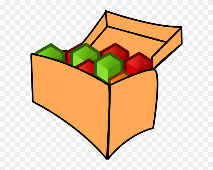 Tool Box With Cubes Clip Art - Cubes In A Box #25906