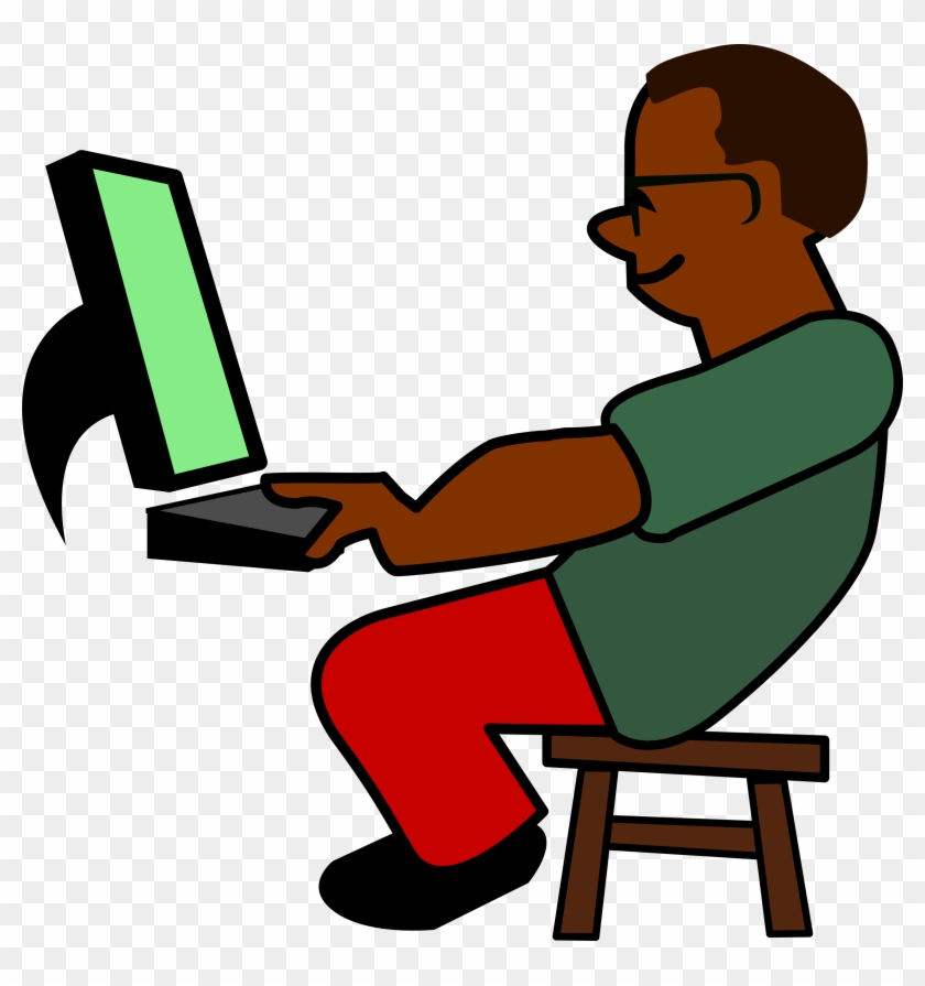 Big Image - Programmer Clipart #26127