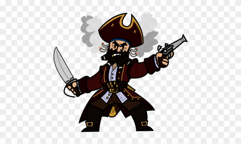 Pirate Ship Clip Art Free - Blackbeard #26211