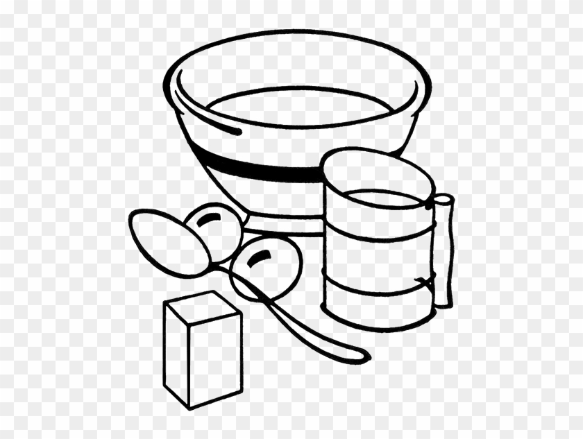 Kitchen Tools Clipart Black And White - Cooking Clip Art Black And White #26251