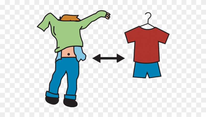 Change Clothes - Change Clothes Clipart #26351