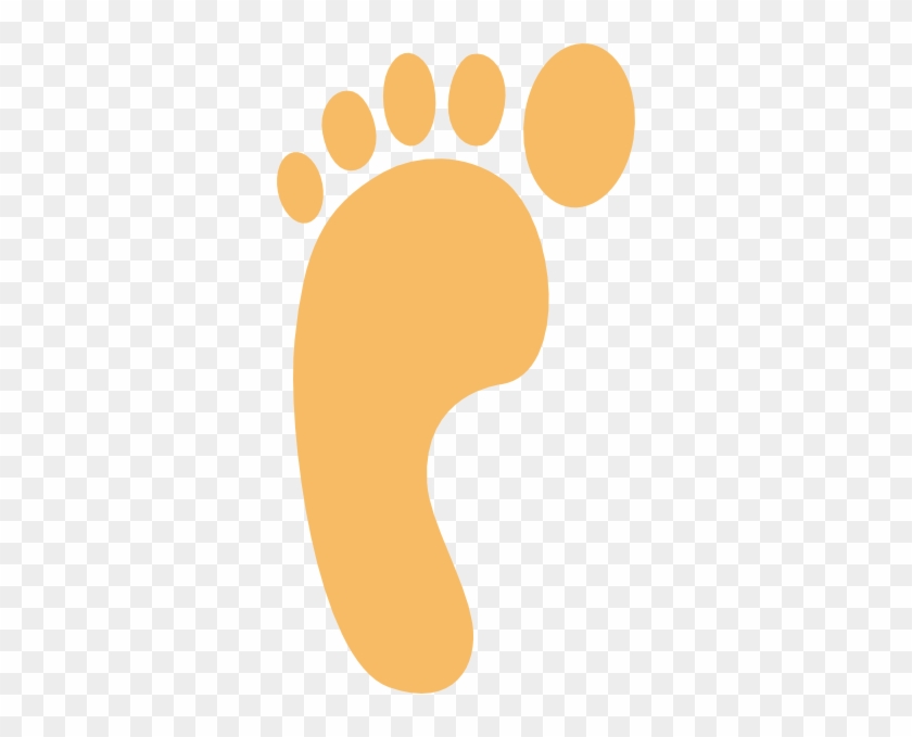 Footprint In The Sand Clipart #26358