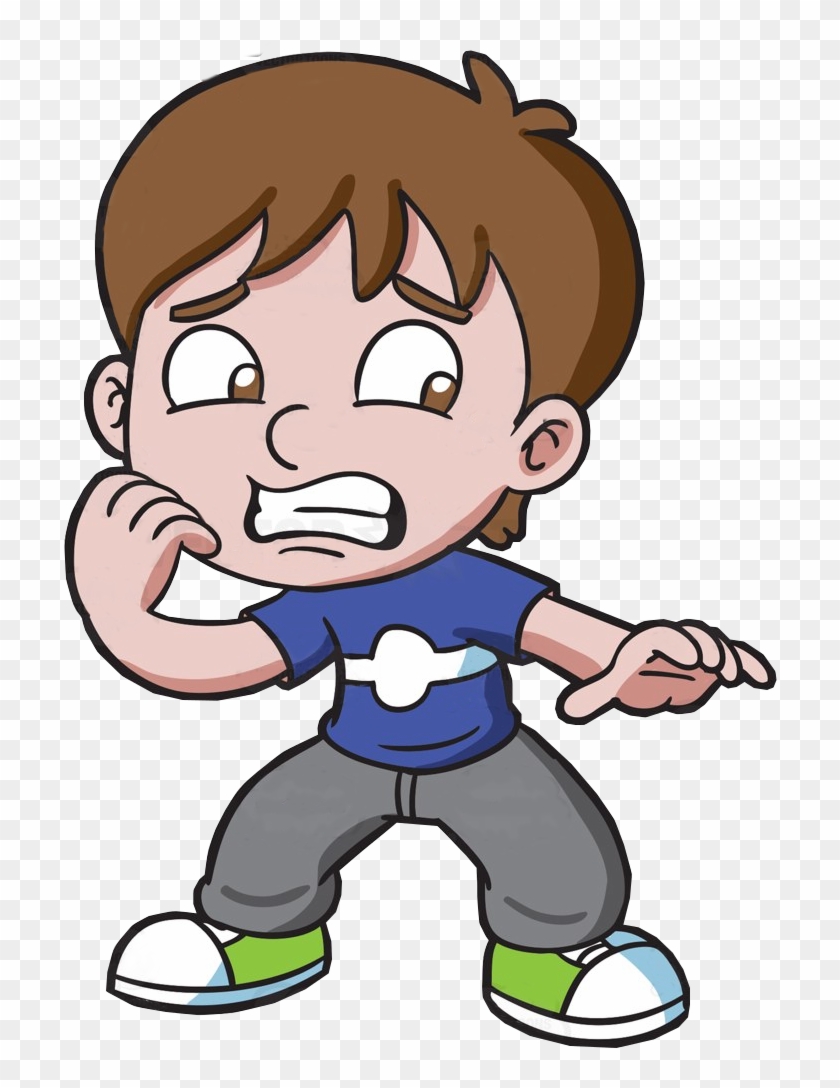 people running in fear clipart