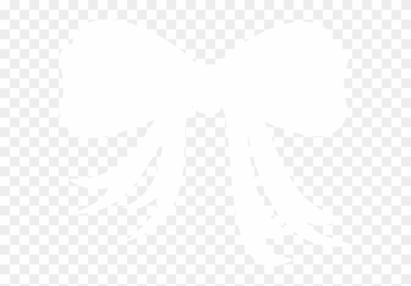 White Bow Clipart #26462