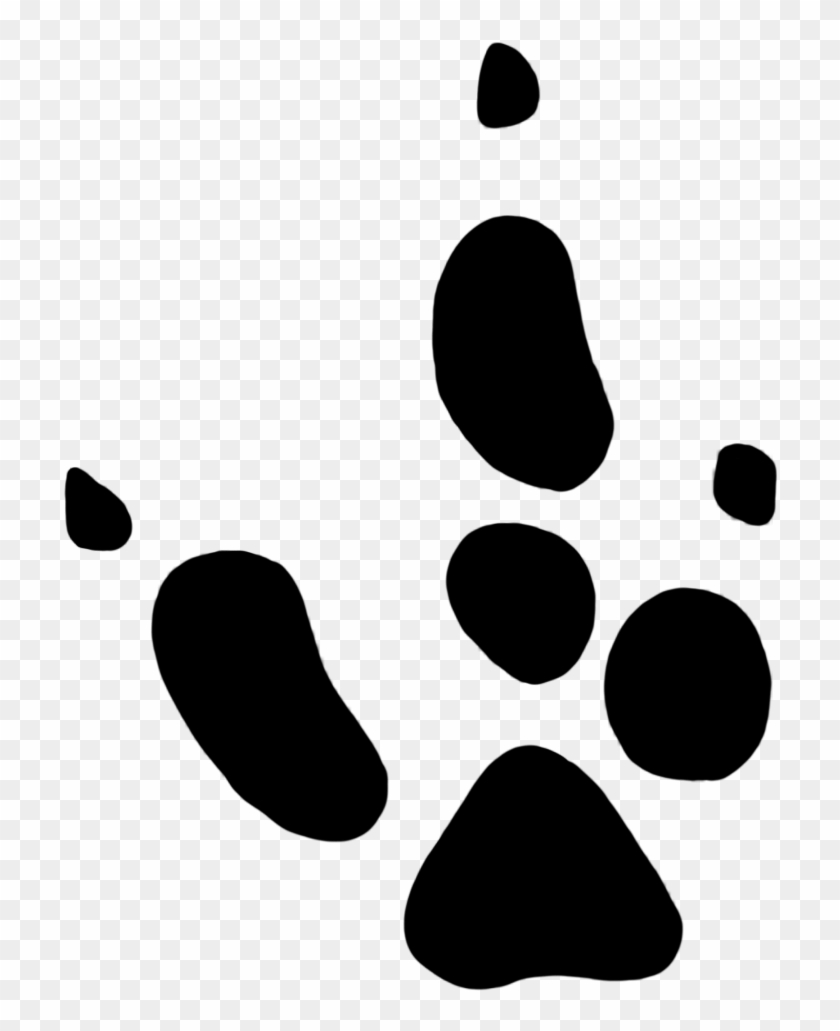 Paw Prints Red Kangaroo - Tree Kangaroo Paw Print #26482