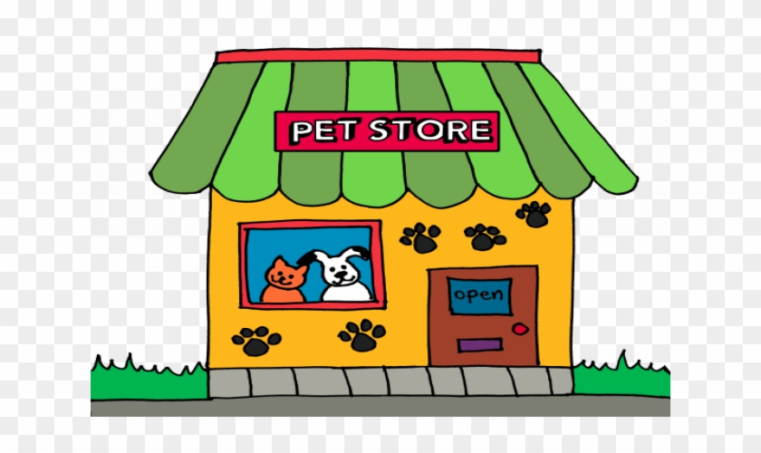 Clipart Ope - - Clip Art Pet Store #26534