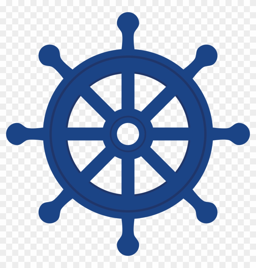 Nautical Clipart - Free Ship Wheel Vector #26552