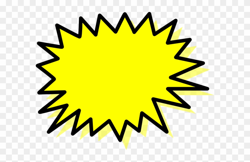 Pow Clipart Explosion Blank Pow Clip Art At Clker Vector - Explosion Clipart #26598