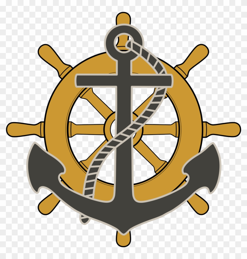 Marine Engineering - Ship Wheel Anchor Png #26614