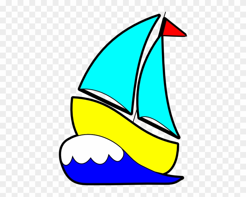 Boat Sailing Clip Art Fishing Drawing Funny Doblelol - Barco A Vela Desenho Png #26619