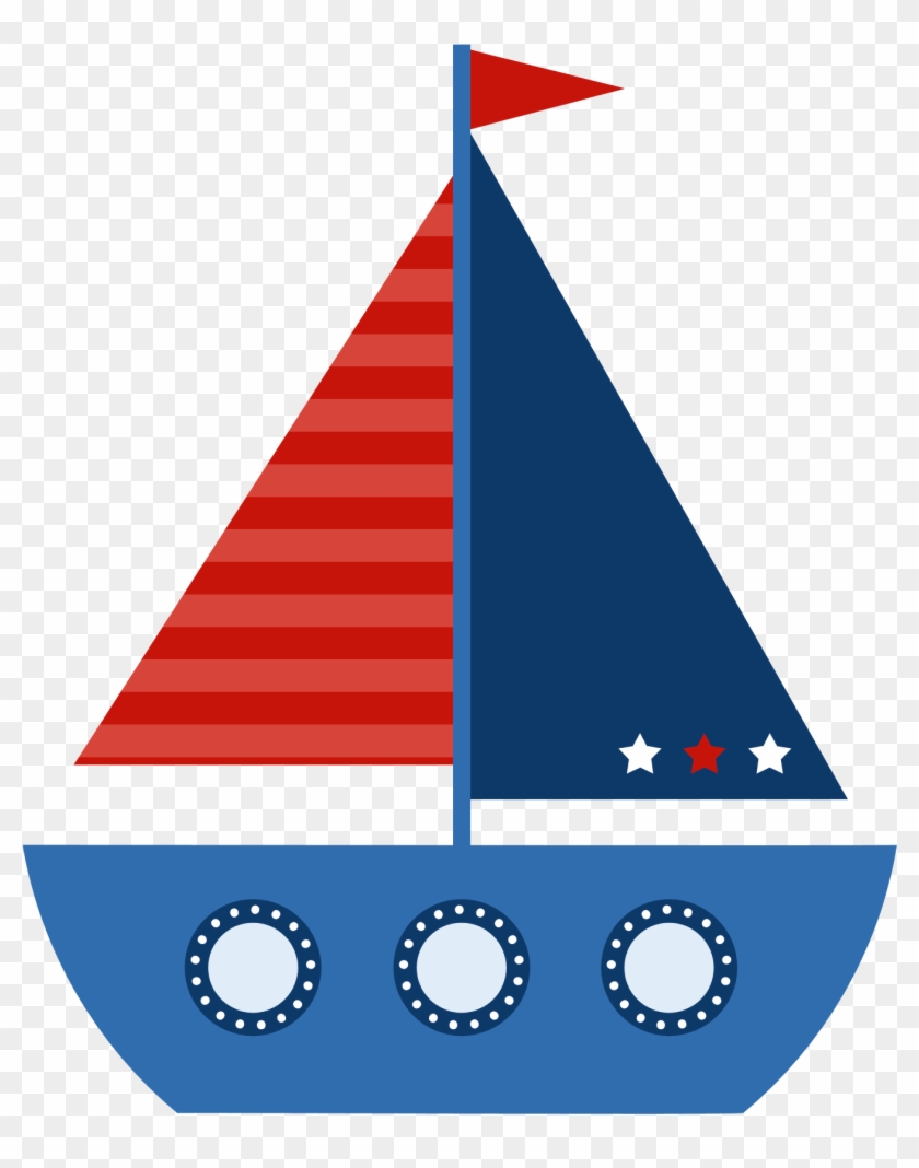 Sailing Boat Clipart Themed - Sailboat Clipart #26629