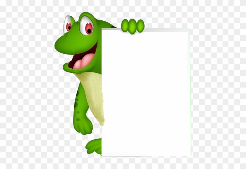 Frog Border Clipart Labels Signs Pipes Scrap Border - Frog Border Clipart #26676