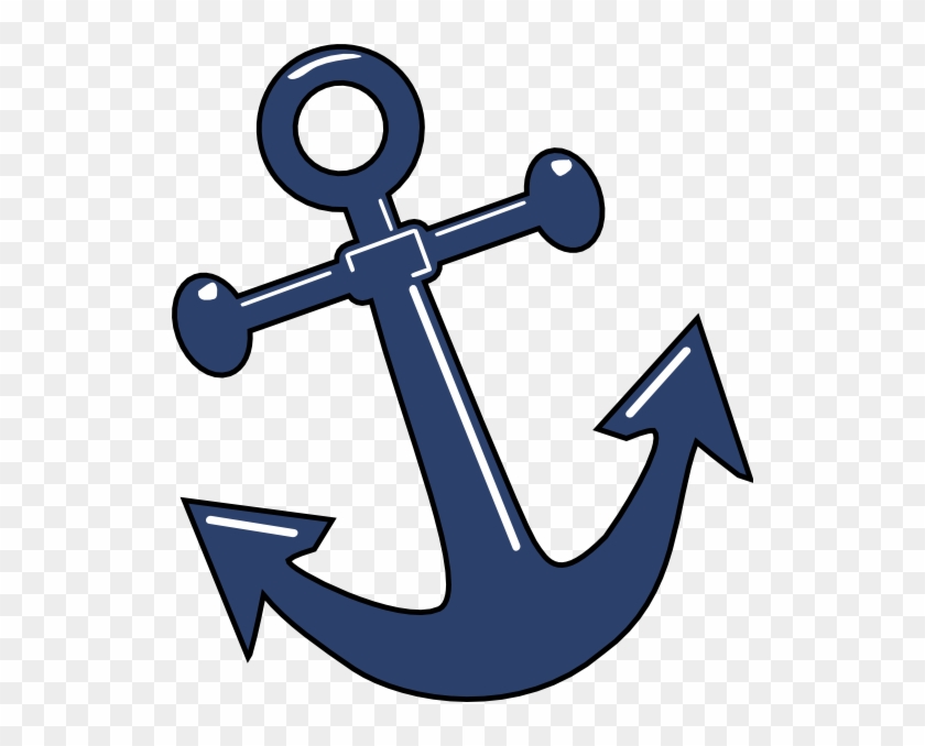 Tilted Anchor Clip Art - Anchor Clipart #26692