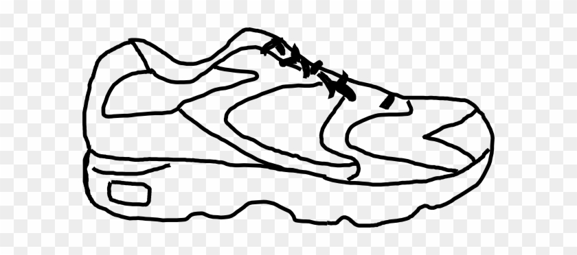 Nike Clip Art - Running Shoe Clip Art #26756