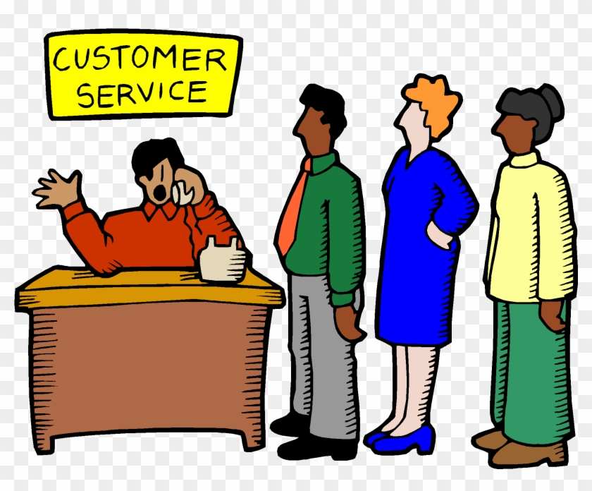 Think Of Online Stewardship As Customer Service Via - Customer Service Desk Clipart #26827