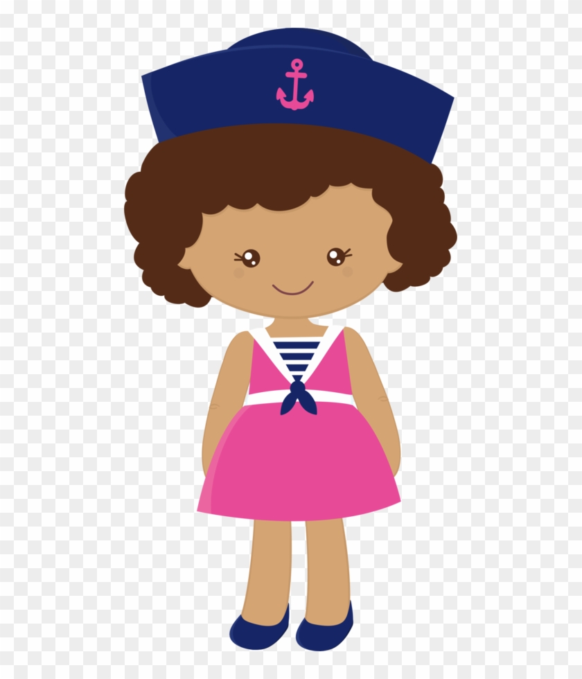 Royal Marinesnautical Partyscrapdo Artanchorsprofile - Sailor Girl Clipart #26895