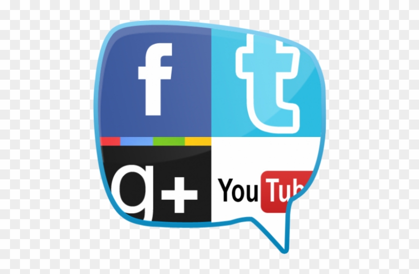 Internet Safety - Social Networks - Social Media Logo In One #26909