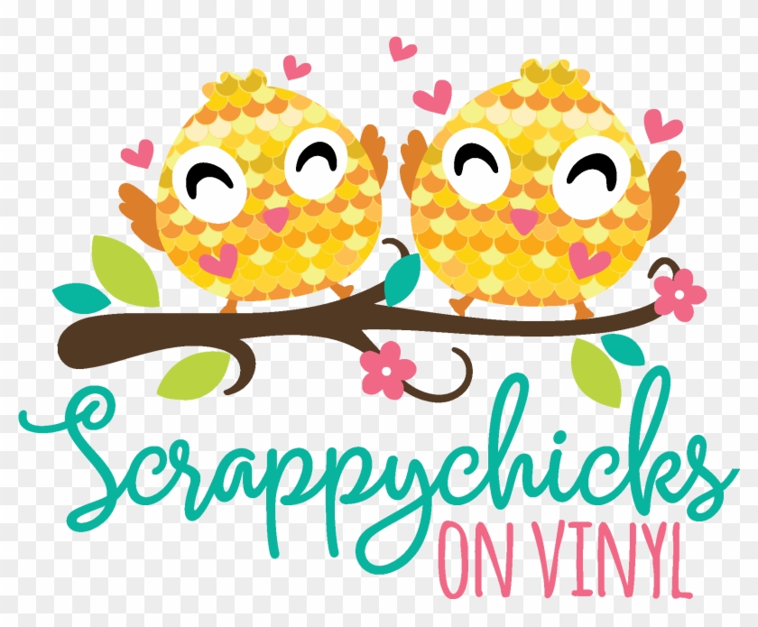 Scrappychicks On Vinyl - Watercolor Painting #26968