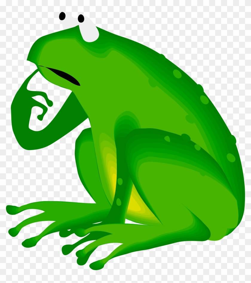 Big Image - Frog Thinking #164341