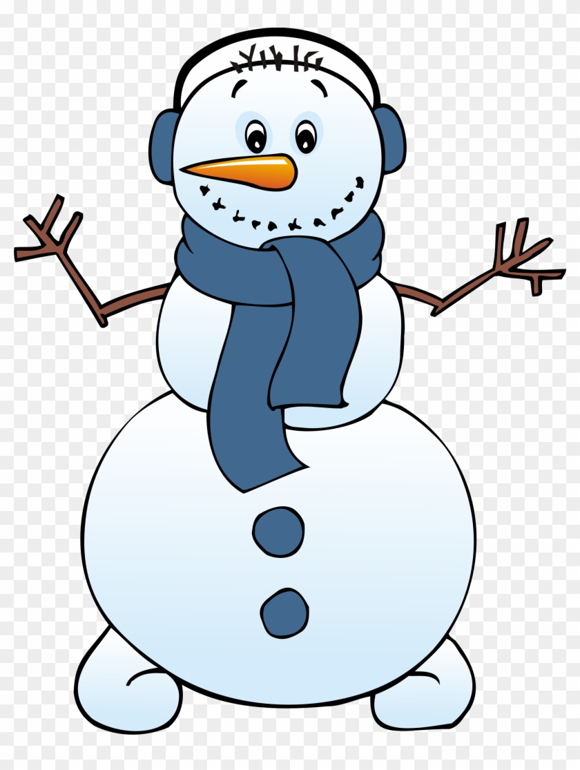 Snowman - Snowman Free Clip Art #164346