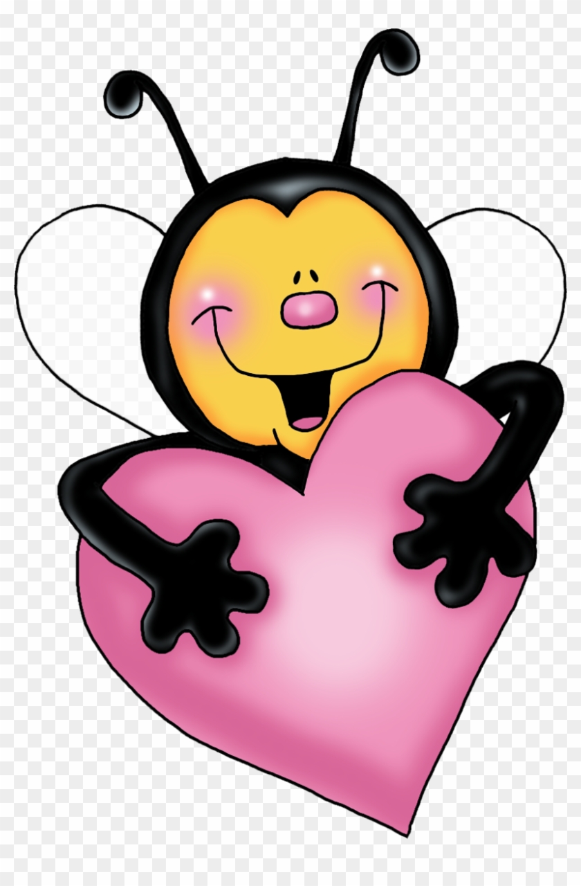 Скрап Клипарт «cartoon Filii Clipart» На Яндекс - Valentine Bee Clip Art #164363