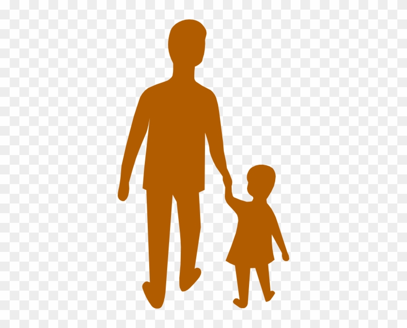 Purple Adult Child Holding Hands Clip Art - Holding Hands With An Adult Clipart #164429