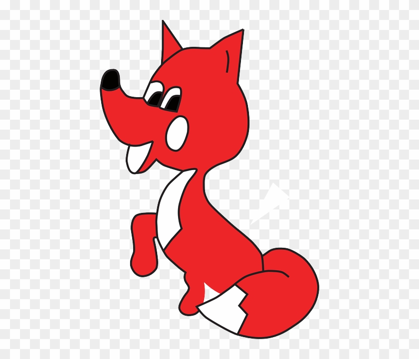 Animal, Red, Clever, Smart, Intelligent, Cute - รูป การ์ตูน รูป สัตว์ สี แดง #164486
