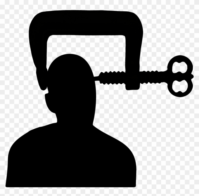 Mind Clipart Dilemma - Torture Silhouette #164561