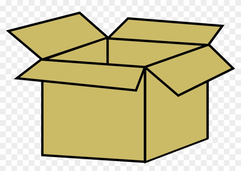 Clipart Cardboard Box - Box Images Clip Art #164666