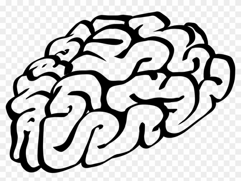 Brain Clipart Black And White Transparent #164717