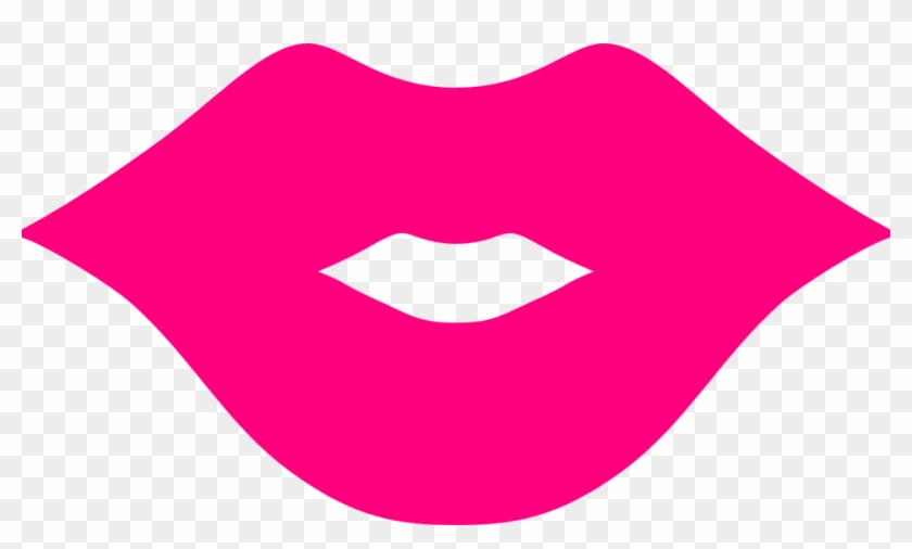 Lips Clipart Free Lips Pink Mouth Free Vector Graphic - Pink Lips Clipart #164781