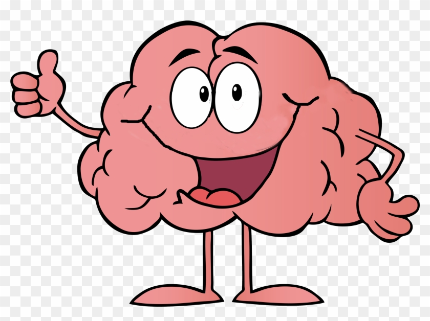 Cartoon Brain Clip Art - Brain Cartoon Transparent #164812