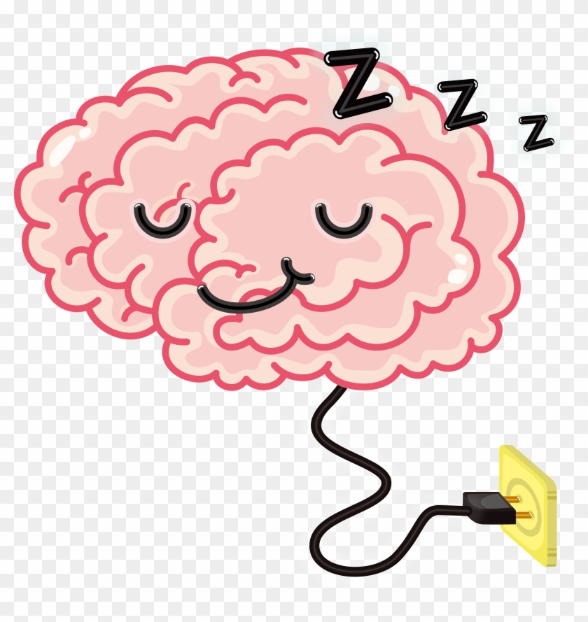 Brain Cartoon Sleep Clip Art - Brain Cartoon Sleep Clip Art #164896