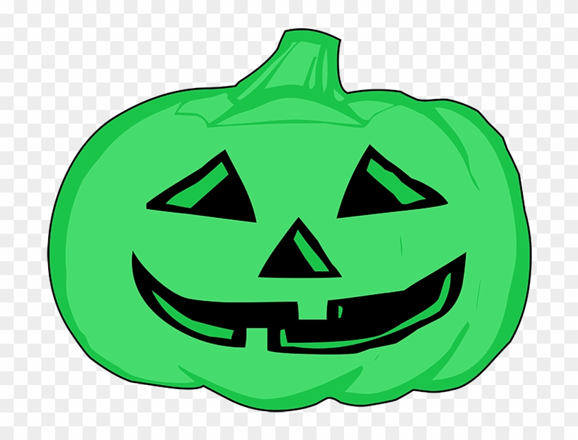 Lila Pumpkin Head - Pumpkin Clip Art #164906