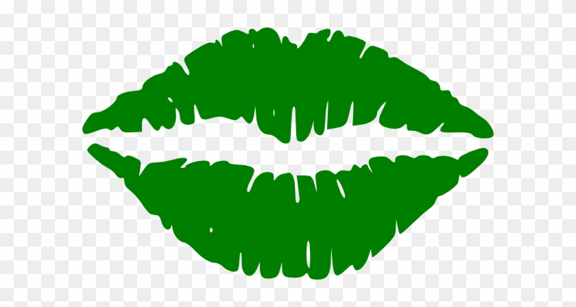 Green Transparent Lips Clip Art - Lips Clip Art #164968
