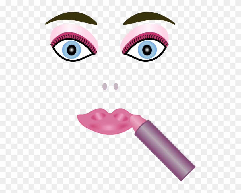 Free Makeup - Makeup Face Clipart Transparent #165016